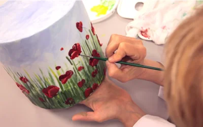 Brush Applied Royal Icing by Claudia Prati