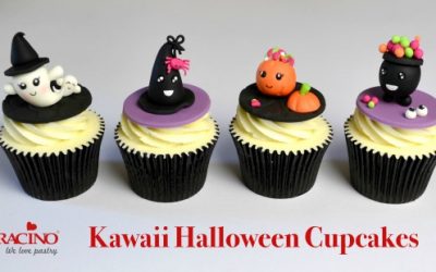 KAWAII HALLOWEEN CUPCAKE TOPPERS