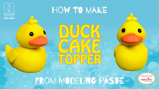 DUCK CAKE TOPPER