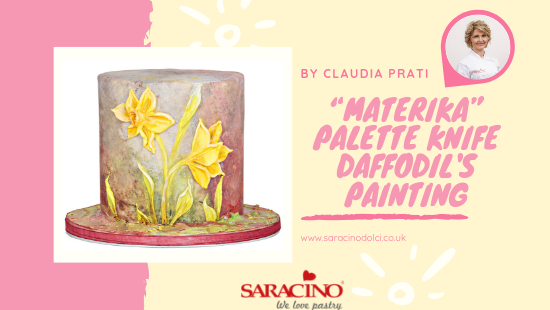 “MATERIKA” PALETTE KNIFE DAFFODIL’S PAINTING