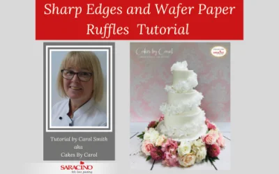 SHARP EDGES & WAFER PAPER RUFFLE TUTORIAL