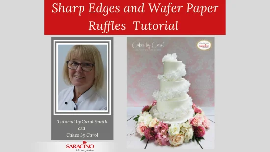 SHARP EDGES & WAFER PAPER RUFFLE TUTORIAL
