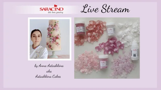 Wafer Paper Flowers Live Demonstration