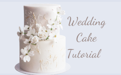 BEAUTIFUL WEDDING CAKE TUTORIAL