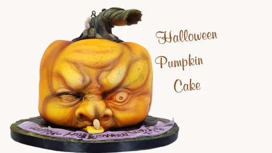 HALLOWEEN PUMPKIN CHOCOLATE CAKE VIDEO TUTORIAL
