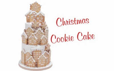 CHRISTMAS COOKIES CAKE