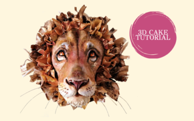 3D LION CAKE TUTORIAL