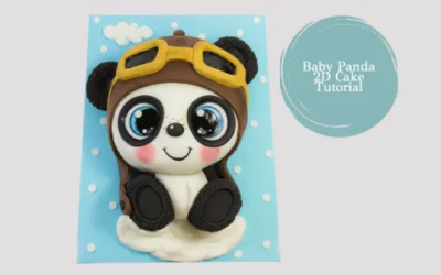 BABY PANDA 3D CAKE TUTORIAL