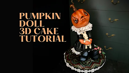 3D HALLOWEEN PUMPKIN DOLL