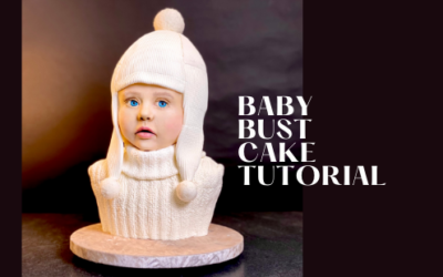BABY BUST SCULPTED CAKE TUTORIAL