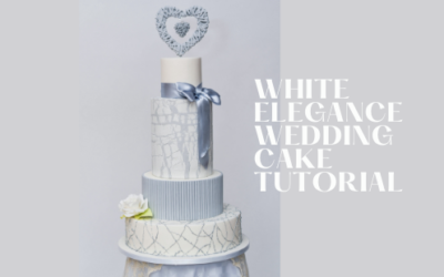 WHITE ELEGANCE WEDDING CAKE TUTORIAL