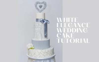 WHITE ELEGANCE WEDDING CAKE TUTORIAL