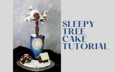 SLEEPY TREE CAKE TUTORIAL