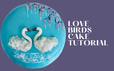 LOVE BIRDS CAKE TUTORIAL