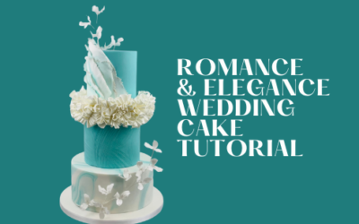 ROMANCE & ELEGANCE WEDDING CAKE TUTORIAL
