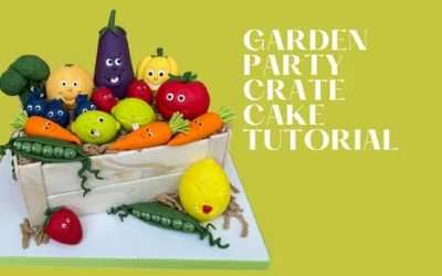 GARDEN PARTY CRATE CAKE TUTORIAL