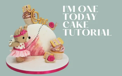 FIRST BIRTHDAY CAKE TUTORIAL