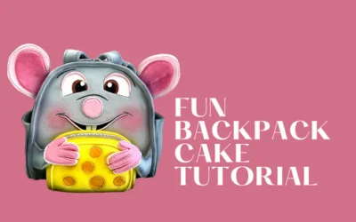 FUN BACKPACK CAKE TUTORIAL