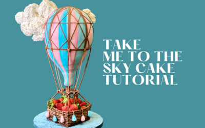 TAKE ME TO THE SKY 3D SCULPTED CAKE TUTORIAL