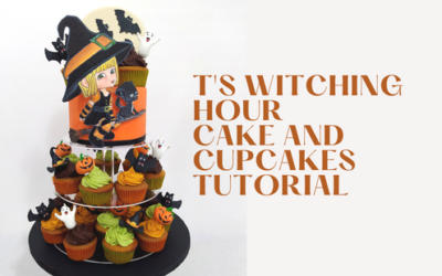 IT’S WITCHING HOUR CAKE AND CUPCAKES TUTORIAL