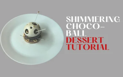SHIMMERING CHOCO BALL DESSERT TUTORIAL