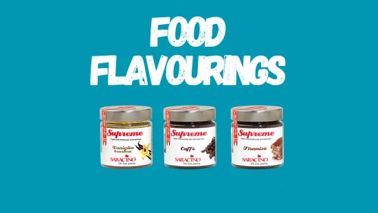 FOOD FLAVOURINGS – Coffee, Vanilla and Tiramisu