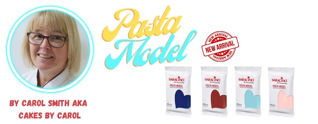 Saracino pasta model sugarpaste for modelling new colours