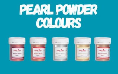 POWDER COLOURS – pearls – gold, silver, ruby, bronze, copper