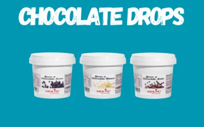 CHOCOLATE DROPS – white, dark, milk