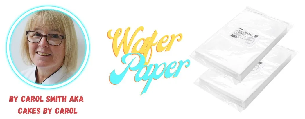 saracino wafer paper cake decorating
