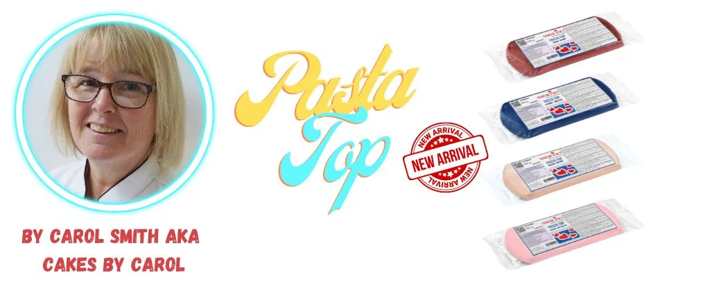 SARACINO PASTE TIOP SUGARPASTE FOR CAKE COVERING NEW COLOURS