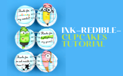 THANK YOU TEACHER CUPCAKES TUTORIAL