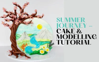 HOW TO: MAKE SUMMER JOURNEY QUILLING CAKE
