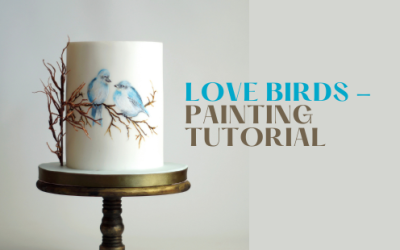 HOW TO: PAINT BIRDS ON THE CAKE