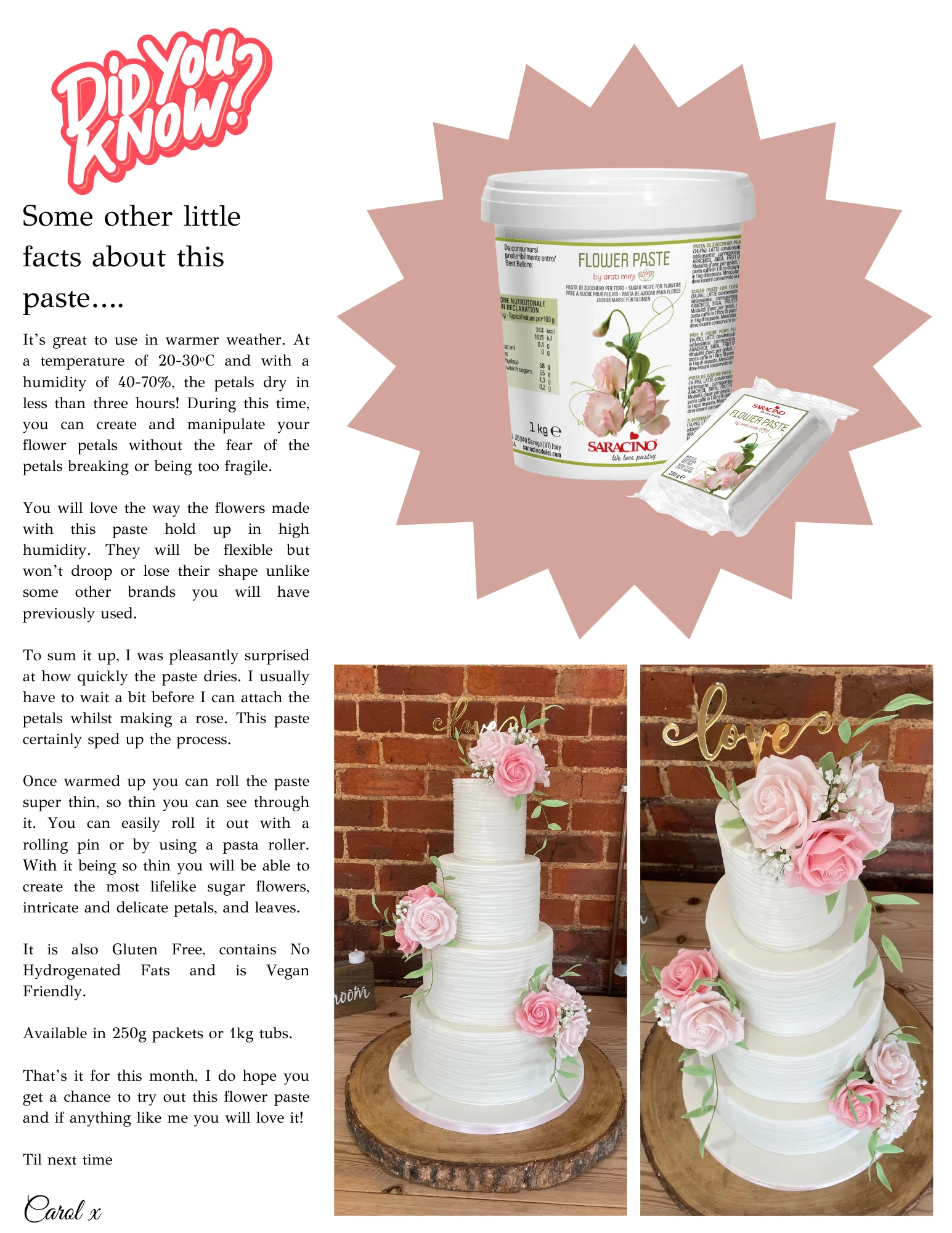 Saracino flower paste by Arati Mirji cake decorating sugar floral 3