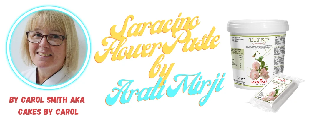 Saracino flower paste by Arati Mirji cake decorating sugar floral