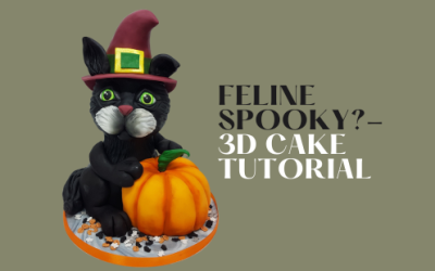 HOW TO: MAKE HALLOWEEN CAT 3D CAKE