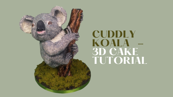 How to make a Koala cake topper tutorial