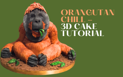 HOW TO: MAKE ORANGUTAN 3D CAKE