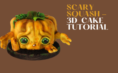 HOW TO: MAKE PUMPKIN 3D CAKE
