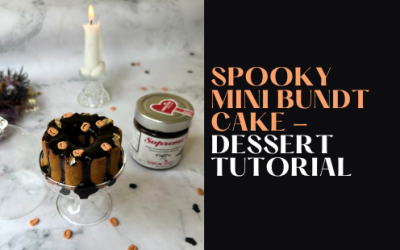 HOW TO: MAKE A SPOOKY MINI BUNDT CAKE