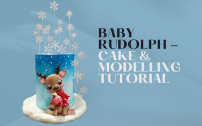 HOW TO: MAKE A CUTE BABY RUDOLPH CAKE