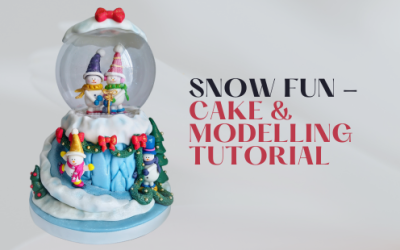 HOW TO: MAKE A SNOW GLOBE CAKE WITH SNOWMAN
