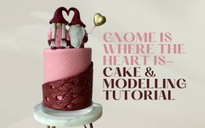 HOW TO: MAKE VALENTINE’S GNOME CAKE