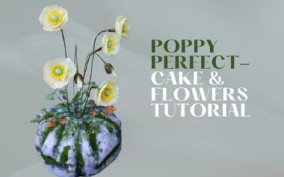 HOW TO: MAKE SUGAR POPPIES FLOWERS