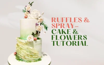 HOW TO: MAKE RUFFLES AND SPRAY CAKE