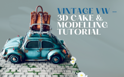 HOW TO: MAKE VINTAGE VW 3D CAKE