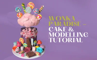 HOW TO: MAKE WONKA THEMED CAKE