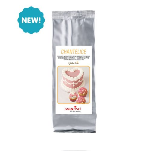 Chantelice - Powdered Mix for Whipped, Sweetened Cream For Decoration and Coating - 500g