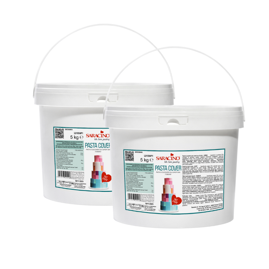 BULK BUY - White Pasta Cover White 10kg